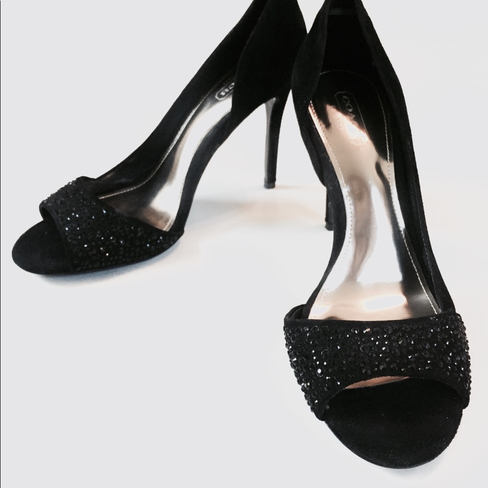 Coach Peeptoe Pump